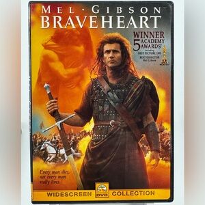 Braveheart on DVD.